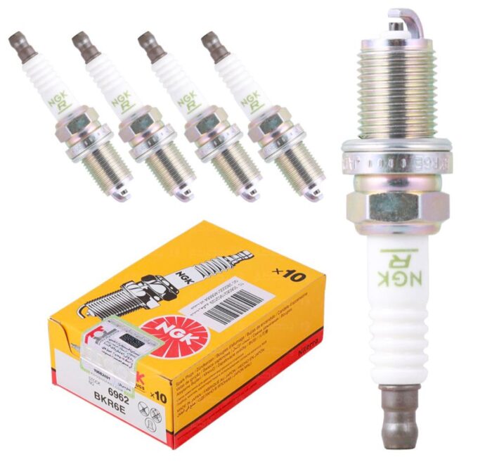 شمع پایه کوتاه ان جی کی اصلی ژاپن BKR6E-6962