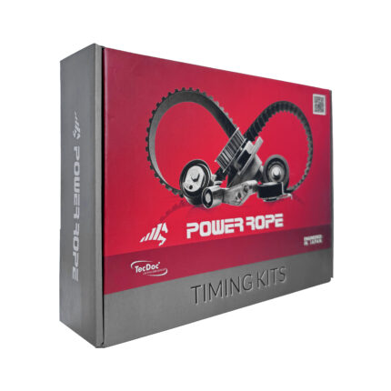 کیت تسمه تایم 104دندانه پژو 206 تیپ 2 و 3 پاور روپ قرمز